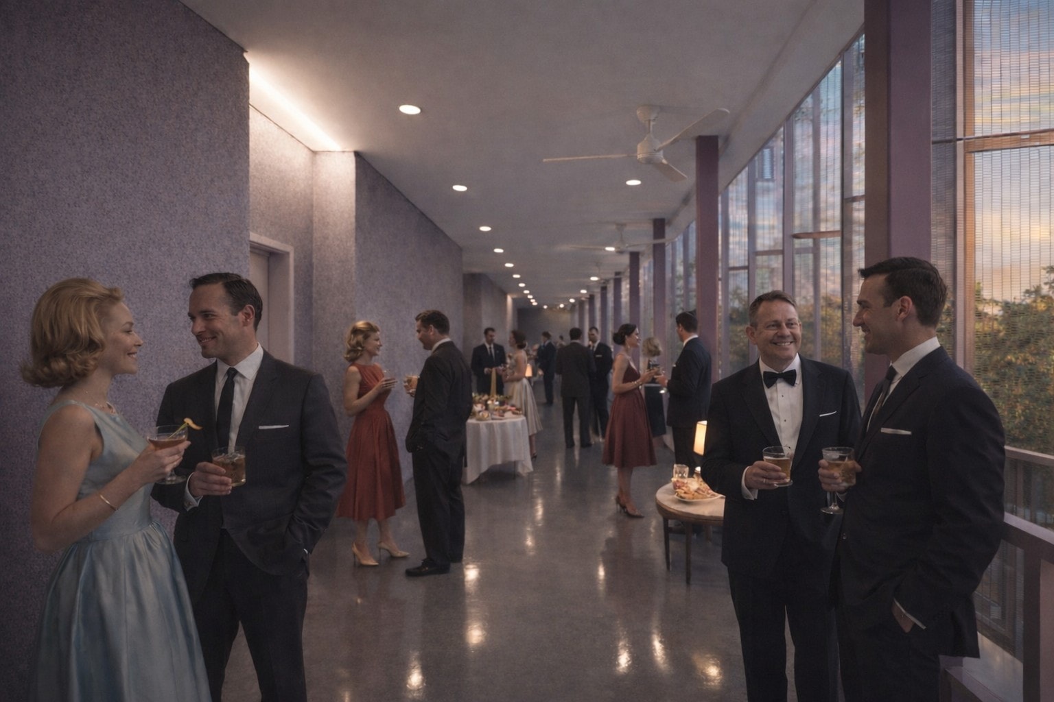 GDLP — interior corridor event space